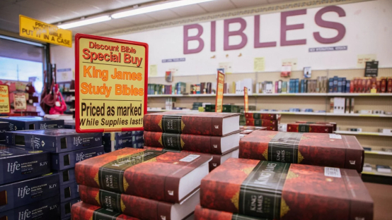 Bible sales double