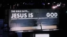 「耶穌是神」廣告牌
