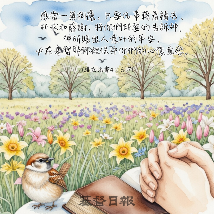 【守護家庭365】學會把焦慮交托