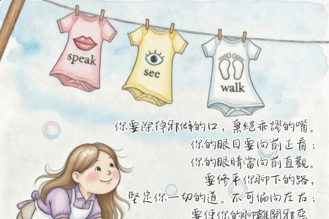 【守護家庭365】你的眼睛當向前直觀