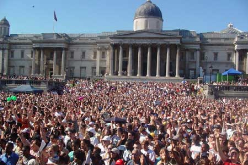 兩萬年輕人給倫敦帶來新鮮屬靈氣息