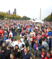21萬人聚集華盛頓支持傳統婚姻
