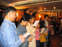 禧福地盤福音宴帶領六十多人歸主