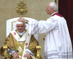 本篤十六世就職 呼籲基督教團結