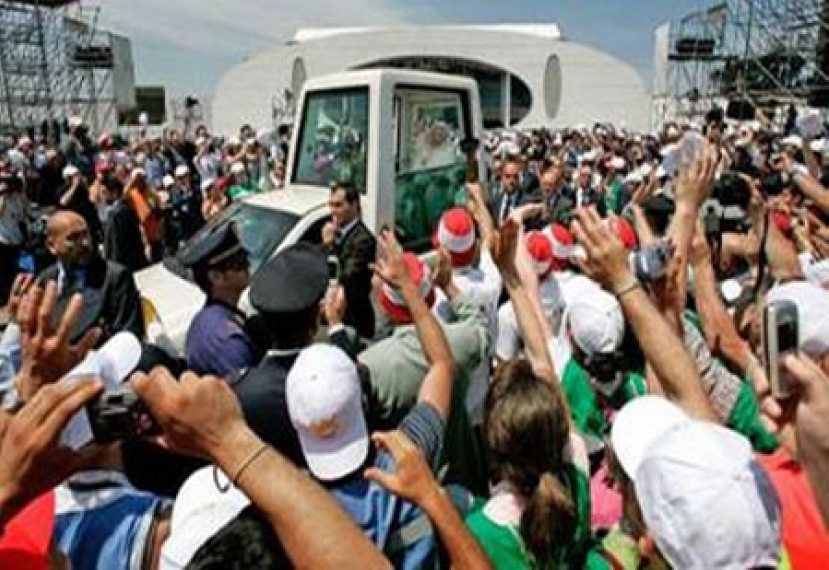 教宗本篤十六世首度出訪 呼籲基督教團結