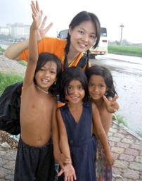 柬埔寨體驗之行‧「關懷大使」劉港源深受震撼