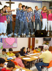 浸聯會中西合作佈道開始 挑旺本地堂會佈道熱心