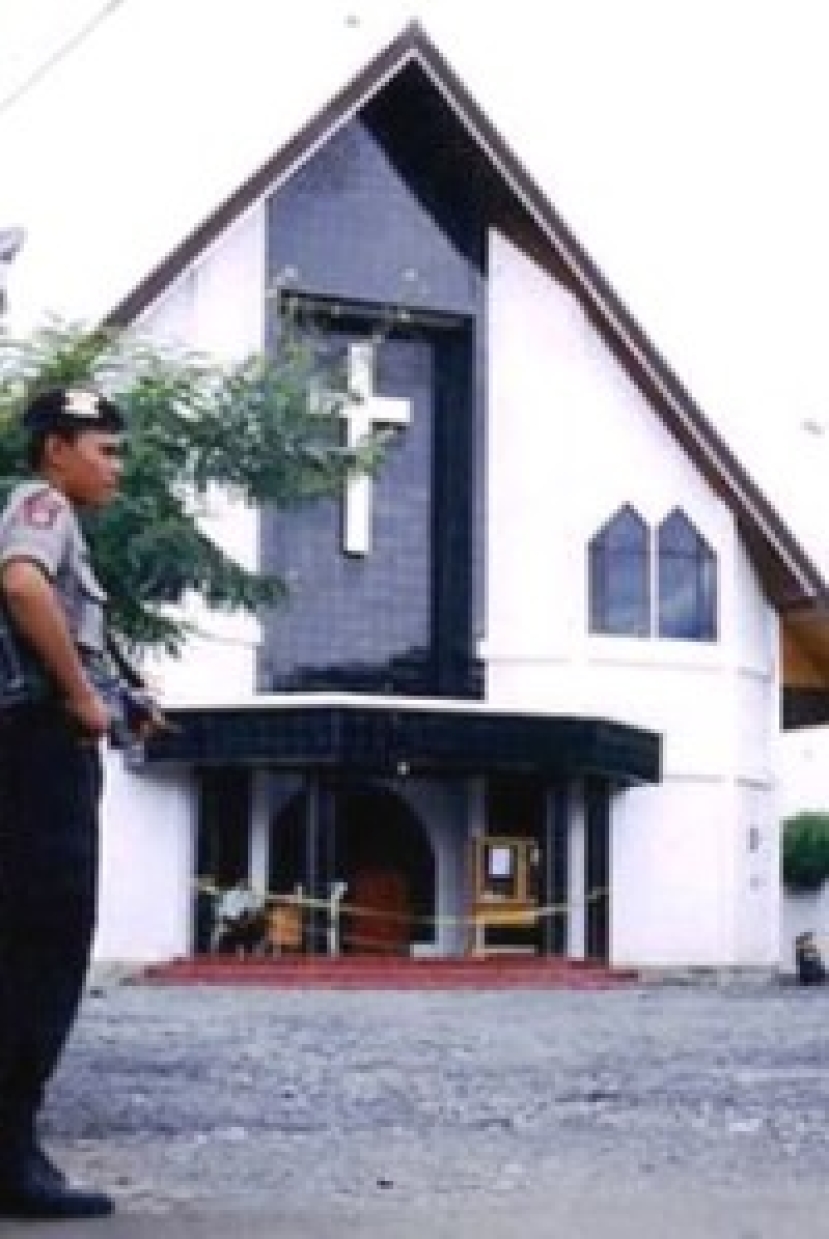 印尼23所基督教堂被回教激進份子強行關閉