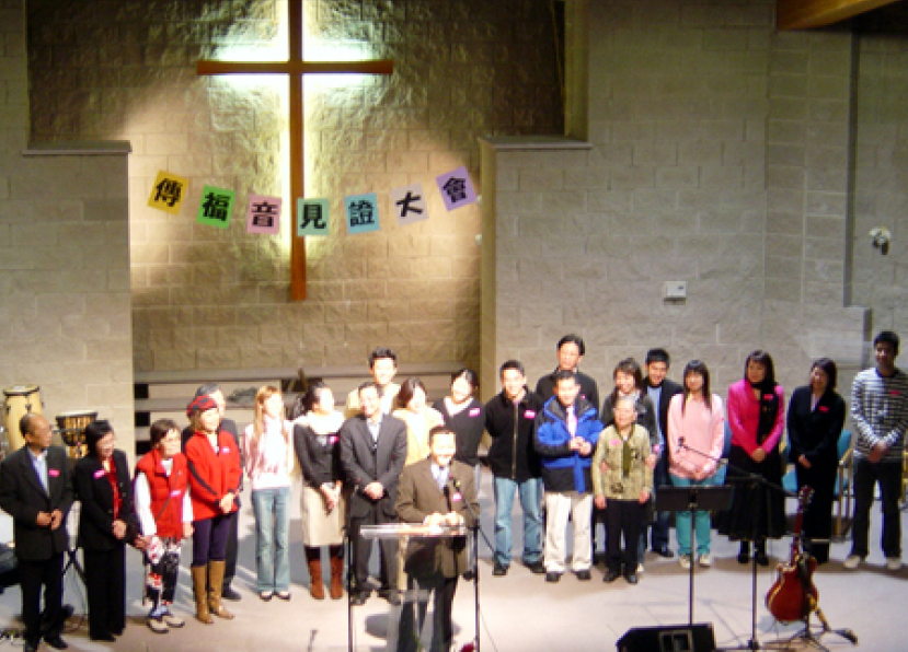 溫哥華地區首次「傳福音見證大會」挑旺傳福音的火