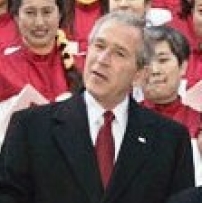 媒體報導布殊訪華期間 表達志願者被捕