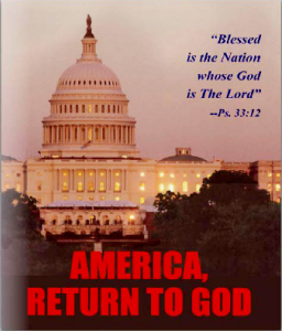 《美國,歸向真神!》50萬份贈予政府及社會各界具影響力人物