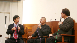 屈偉豪博士、林以諾牧師、陳恩明牧師三位老友大談「教仔經」