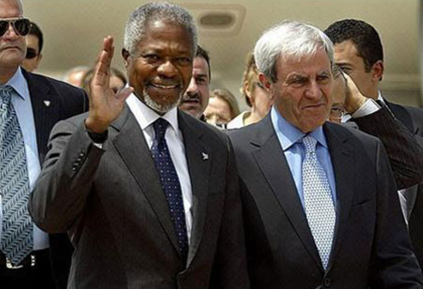 安南巡視黎巴嫩盼鞏固停火協議