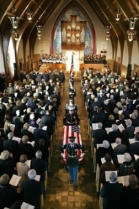 美國人民對福特總統獻上最後致敬