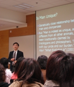 雷明德教授分享「大爆炸與進化論—科學與信仰」