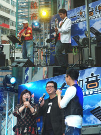 一激音樂會八小時鬧市唱不停