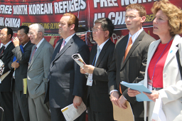 韓國教會於華盛頓聯合遊行 要求中國釋放北韓難民