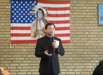 林以諾牧師歐洲巡迴 向2500人佈道