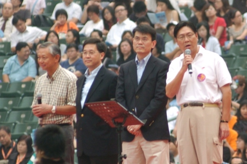 特區政府四局長為香港禱告