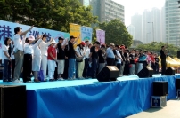 心愛香港大巡遊 近萬信徒宣告：耶穌愛你！