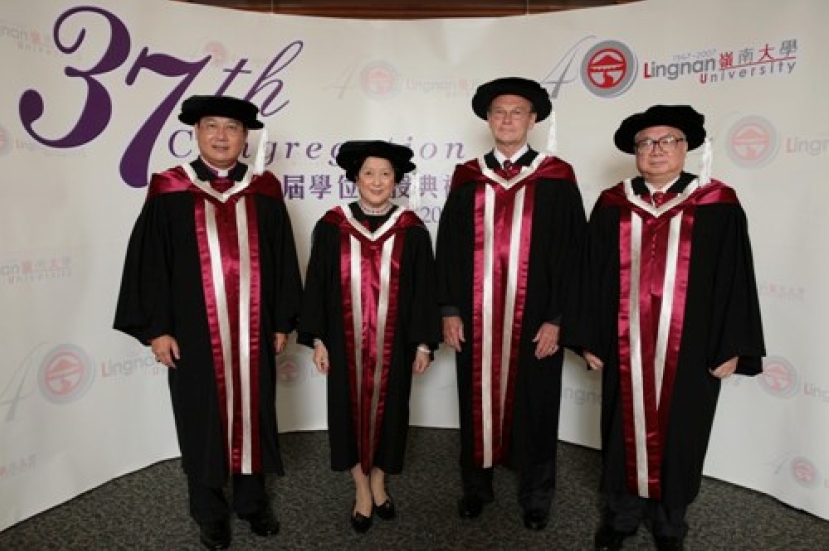 聖公會鄺保羅大主教獲頒榮譽法學博士學位