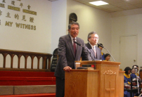 使者總幹事周大衛牧師挑戰信徒「把福音傳遍世界!」