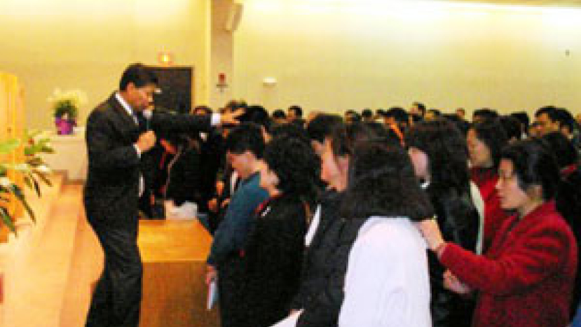 張伯笠牧師波士頓佈道 引領大批中國學人歸主