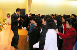 張伯笠牧師波士頓佈道 引領大批中國學人歸主