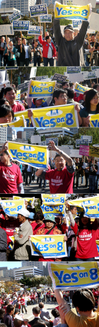 三藩巿維護家庭集會同性戀者踩場