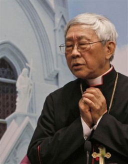 陳日君任期內最後復活節對中國信徒表關愛