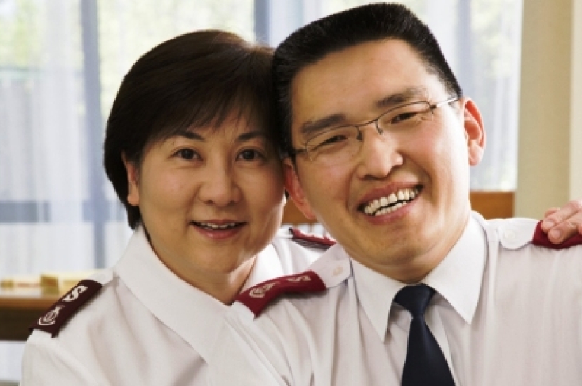 救世軍新領袖昨就職