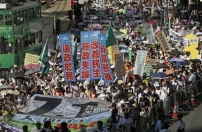 三萬人七一遊行 基督徒為弱勢社群祈禱