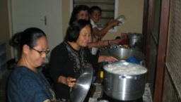 印尼地震災區教會開放做庇護所