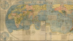 利瑪竇地圖展出 中國放世界中心