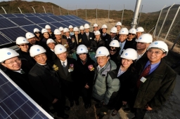 晨曦島太陽能電站正式啟用 全港首個再生能源發電