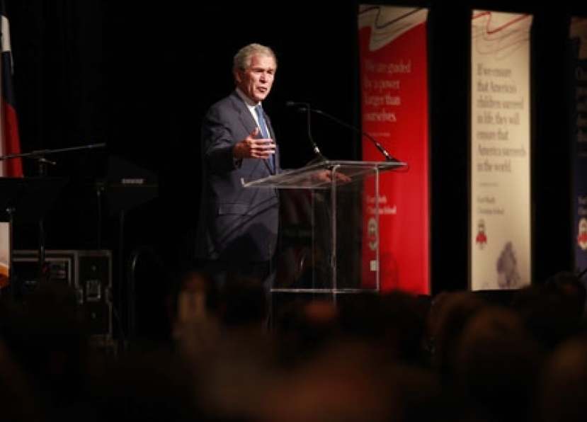 布殊：禱告托住了我的總統生涯