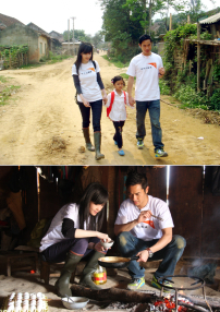 周慧敏、鄭嘉穎探訪越南助養囝囡  深感貧困孩子艱辛生活