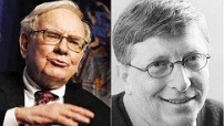 巴菲特、蓋茨呼籲億萬富翁將半數家産捐慈善