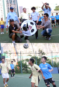 晨曦會VS葛士寶「禁毒挑戰盃」 宣傳抗毒見證主恩