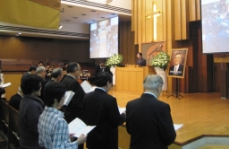 香港教會為陳終道牧師舉行追思會