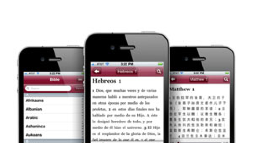 有聲版聖經iPhone應用程序 五個月內下載逾百萬