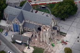 基督城地震毀古老教堂 牧者籲為屬靈復興禱告