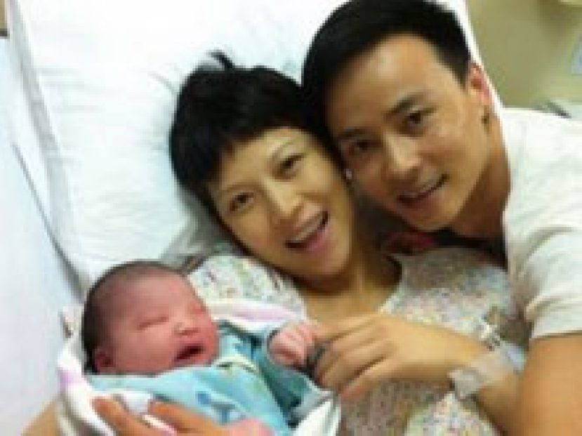 蔡少芬張晉愛女出生 眾藝人送祝福