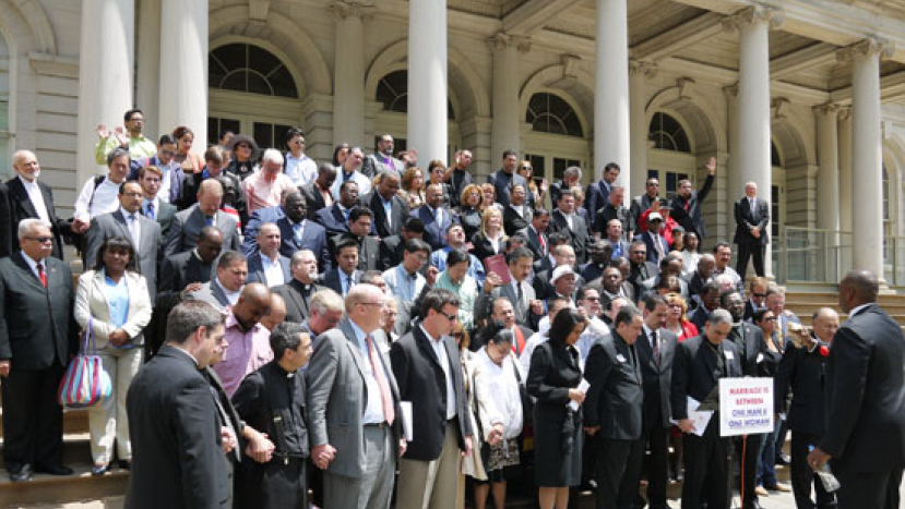 紐約倡同性婚姻合法化 基督教領袖反對