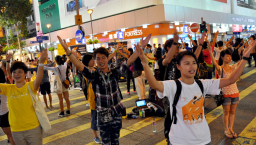 旺角鬧巿青年熱舞“Amani” 呼籲關注東非饑荒