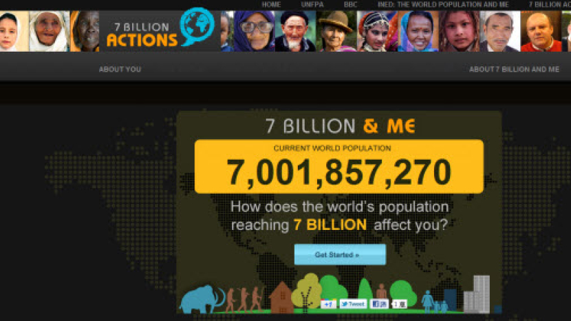 全球70億人你排第幾﹖聯合國公式有趣推算