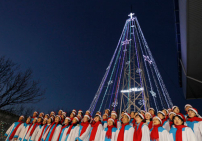 南韓基督教團體邊境聖誕彩燈引來朝鮮威脅