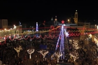 數萬人在耶穌誕生地伯利恆迎聖誕