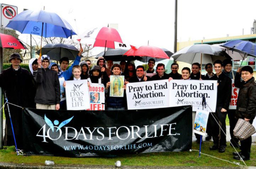 「40日維護生命」禱告運動溫哥華展開