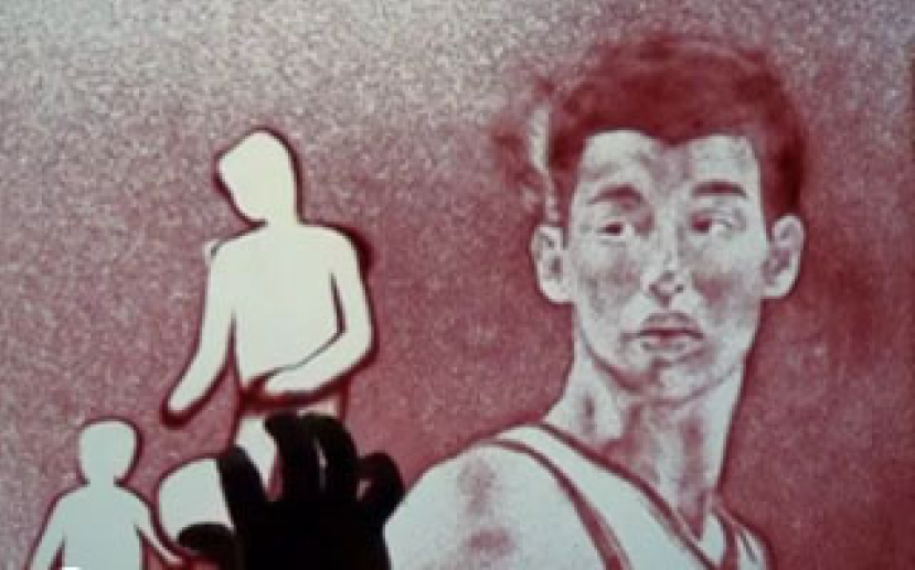 籃球場上的祭壇 沙畫大師「撥」出林書豪歷程